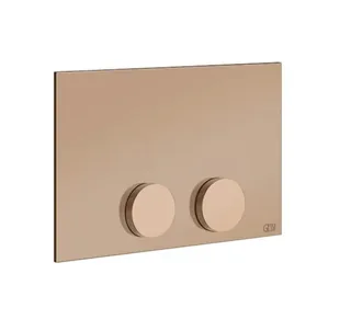 Клавиша смыва, Gessi, Anello, для унитаза, шгв 215*12*145, цвет-Copper PVD