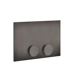 Клавиша смыва, Gessi, Anello, для унитаза, шгв 215*12*145, цвет-Black Metal Brushed PVD