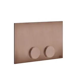 Клавиша смыва, Gessi, Anello, для унитаза, шгв 215*12*145, цвет-Copper Brushed PVD