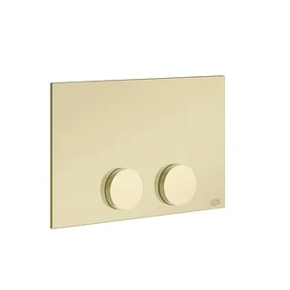 Клавиша смыва, Gessi, Anello, для унитаза, шгв 215*12*145, цвет-Brass PVD