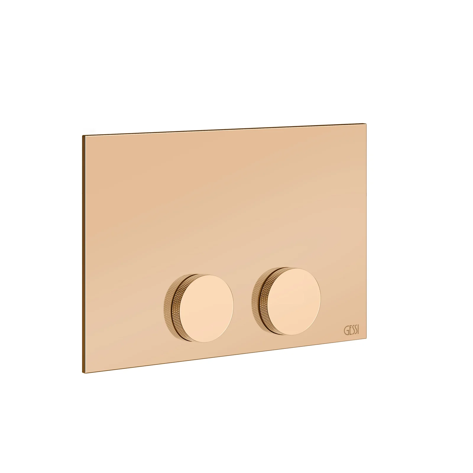 Клавиша смыва, Gessi, Anello, для унитаза, шгв 215*12*145, цвет-Warm Bronze PVD
