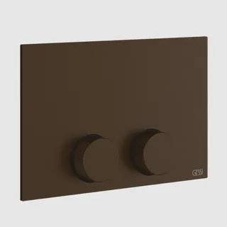 Клавиша смыва, Gessi, Anello, для унитаза, шгв 215*12*145, цвет-Dark Bronze