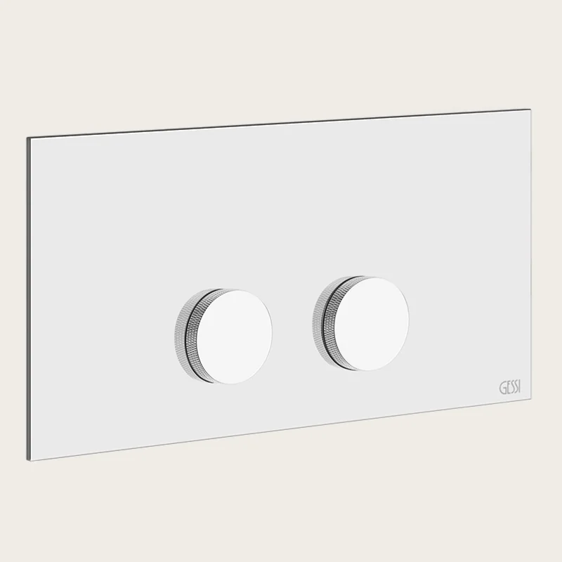 Клавиша смыва, Gessi, Anello, Diamantato, для унитаза, шгв 230*17*140, цвет-хром