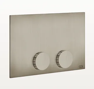 Клавиша смыва, Gessi, Ingranaggio, Tece (TeceProfil, TeceBox), для унитаза, шгв 215*12*145, цвет-Finox Brushed Nickel