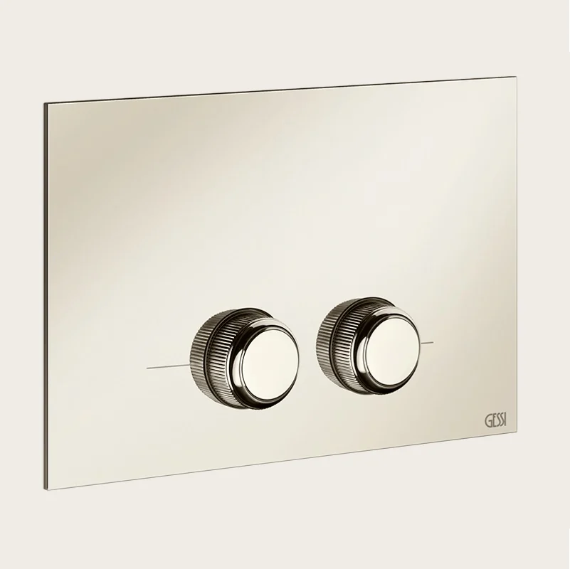 Клавиша смыва, Gessi, VENTI20, для унитаза, шгв 245*17*155, цвет-Nickel PVD