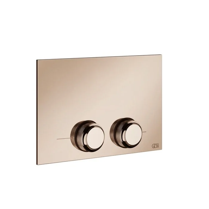 Клавиша смыва, Gessi, VENTI20, для унитаза, шгв 215*12*145, цвет-медь PVD (Copper PVD)