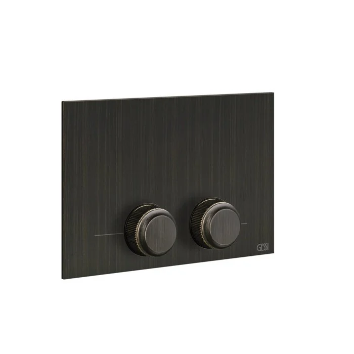 Клавиша смыва, Gessi, VENTI20, для унитаза, шгв 215*12*145, цвет-Aged Bronze