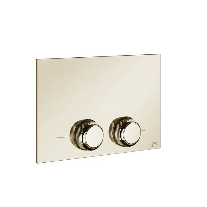 Клавиша смыва, Gessi, VENTI20, для унитаза, шгв 215*12*145, цвет-Brass PVD