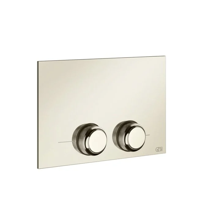 Клавиша смыва, Gessi, VENTI20, для унитаза, шгв 215*12*145, цвет-Nickel PVD