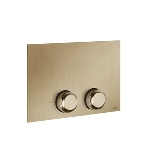 Клавиша смыва, Gessi, VENTI20, для унитаза, шгв 215*12*145, цвет-Warm Bronze Brushed PVD