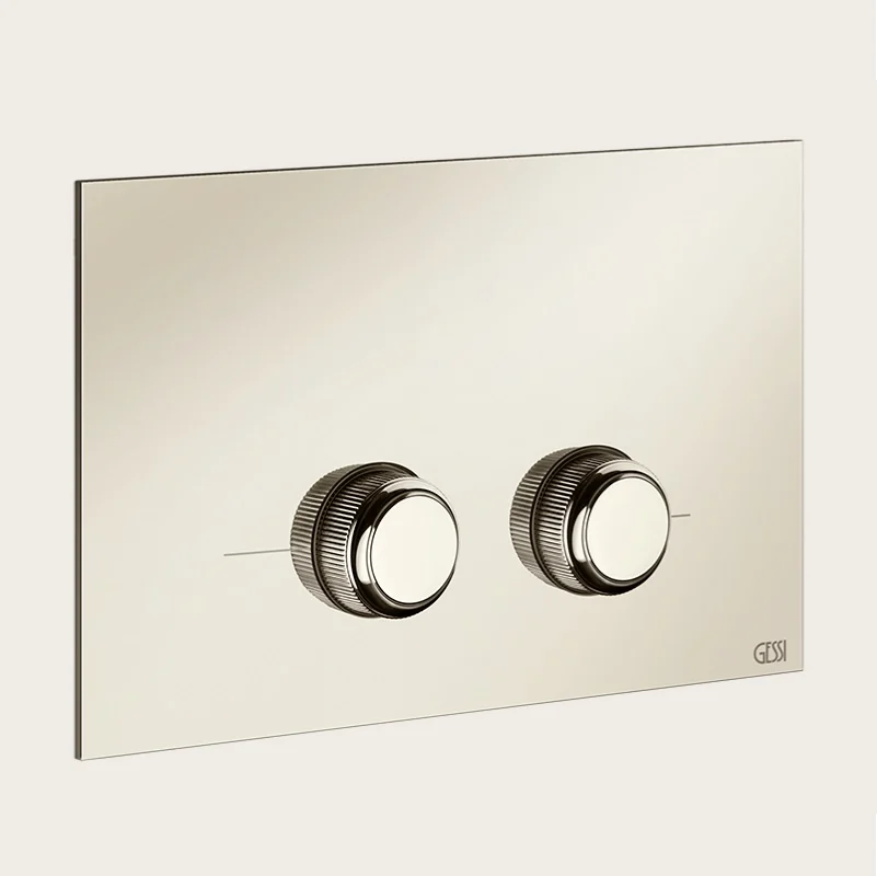 Клавиша смыва, Gessi, VENTI20, для унитаза, шгв 213*17*145, цвет-Nickel PVD