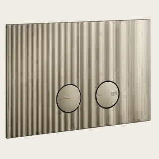 Клавиша смыва, Gessi, Rigato, для унитаза, шгв 245*5*155, цвет-Finox Brushed Nickel