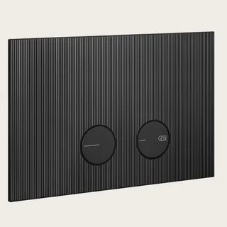 Клавиша смыва, Gessi, Rigato, для унитаза, шгв 245*5*155, цвет-черный матовый