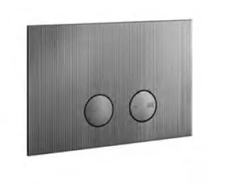 Клавиша смыва, Gessi, FLUSH PLATES, RIGATO, для унитаза, шв 245*155, цвет-Antique Brass