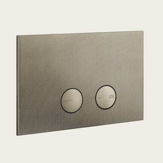 Клавиша смыва, Gessi, Diamantato, для унитаза, шгв 245*5*155, цвет-Finox Brushed Nickel — иконка