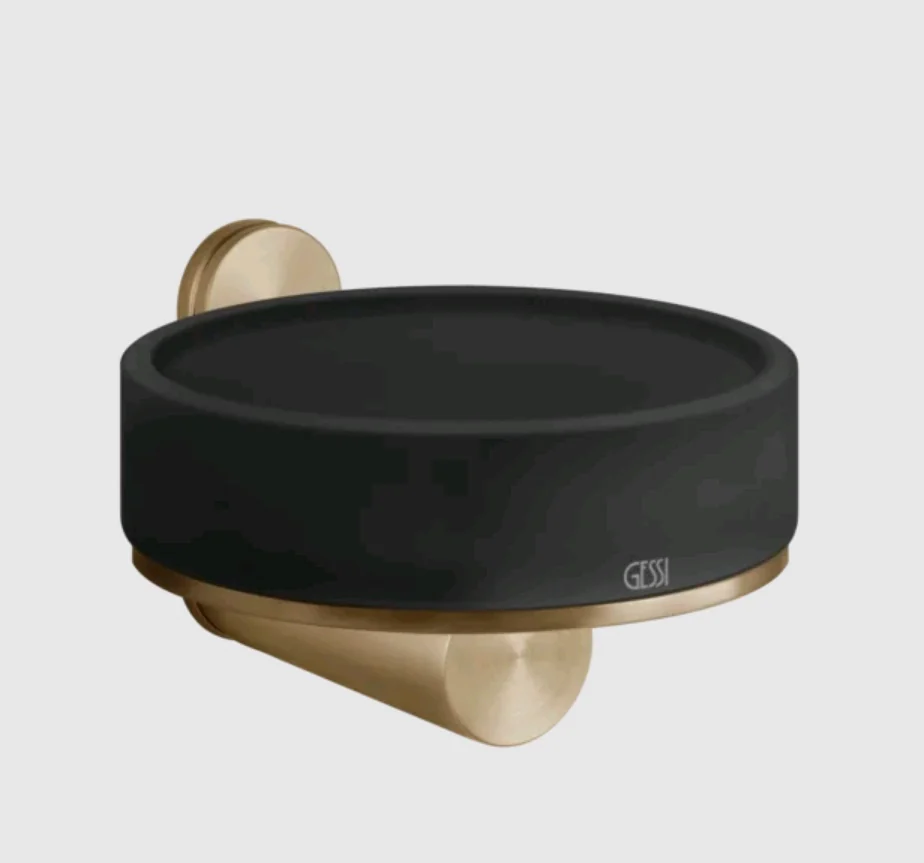 Мыльница, Gessi, 316, шгв 115*127.5*75, цвет-Warm Bronze Br. PVD