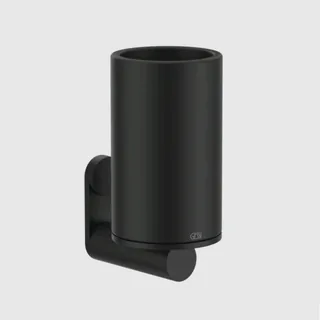 Стакан, Gessi, 316, шгв 75*107.5*154, цвет-чёрный матовый