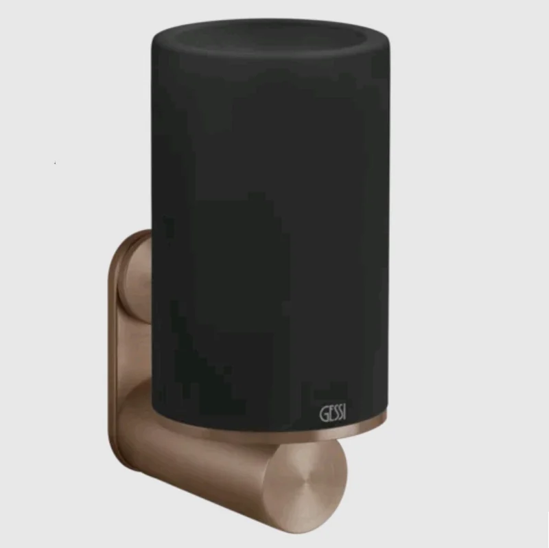 Стакан, Gessi, 316, шгв 75*107.5*154, цвет-чёрный/Copper Brushed PVD