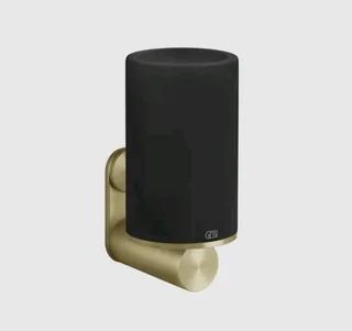 Стакан, Gessi, 316, шгв 75*107.5*154, цвет-чёрный/Brushed Brass PVD