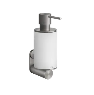 Дозатор для жидкого мыла, Gessi, 316, шгв 75*149*209, цвет дозатора-Black XL/белый