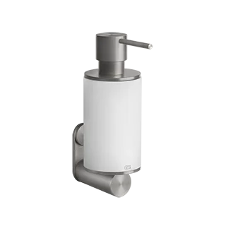 Дозатор для жидкого мыла, Gessi, 316, шгв 75*149*209, цвет дозатора-Black XL/белый