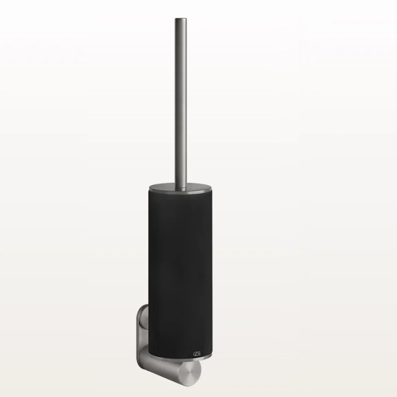 Ёршик, Gessi, 316, шгв 76*108*452, цвет колбы-черный, цвет-Steel Brushed