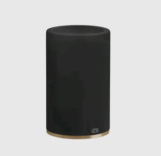 Стакан, Gessi, 316, шгв 75*75*126, цвет-чёрный/Warm Bronze Brushed PVD
