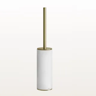 Ёршик, Gessi, 316, шгв 76*76*424, цвет колбы-белый, цвет-Brushed Brass PVD