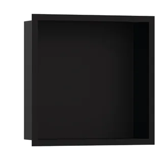 Короб с дизайнерской рамой, Hansgrohe, XtraStoris Individual, шгв 390*100*390, цвет-черный матовый/черный матовый — иконка