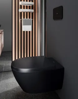Унитаз, Villeroy&Boch, Subway 2.0, подвесной, шгв 370*560*365, CeramicPlus/AntiBac, цвет-Pure Black — иконка