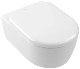 Унитаз, Villeroy&Boch, Skyla, подвесной, шгв 370*530*315, CeramicPlus, цвет-альпийский белый