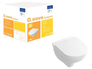 Унитаз, Villeroy&Boch, O'Novo, подвесной, шгв 360*490*340, CeramicPlus, цвет-альпийский белый