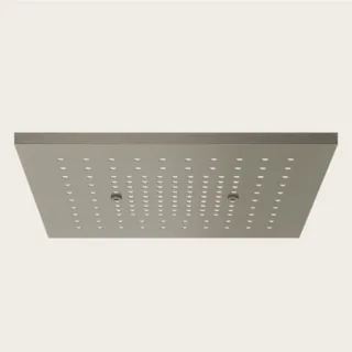 Накладная панель, Gessi, Afilo, для многофункциональной душевой системы, 300*300, цвет-Steel Brushed