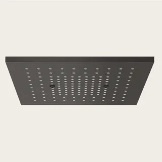 Накладная панель, Gessi, Afilo, для многофункциональной душевой системы, 300*300, цвет-Black Metal Brushed PVD