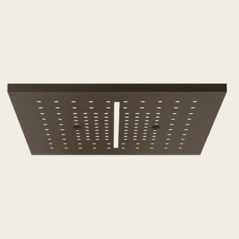 Накладная панель, Gessi, Afilo, для многофункциональной душевой системы, шг 300*300, цвет-Dark Bronze