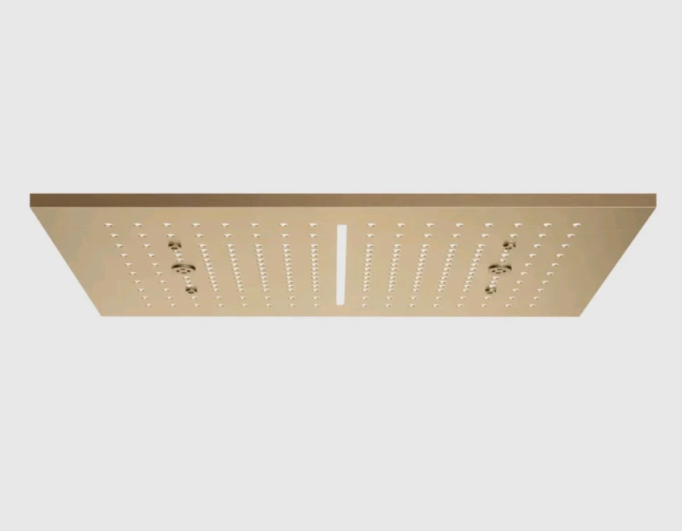 Накладная панель, Gessi, Afilo, 300*500, для многофункциональной душевой системы, цвет-Warm Bronze Br. PVD