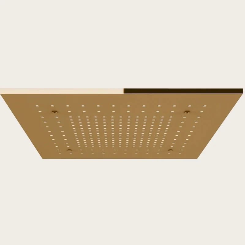 Накладная панель, Gessi, Minimali, для душевой системы, 505*505, цвет-Warm Bronze PVD