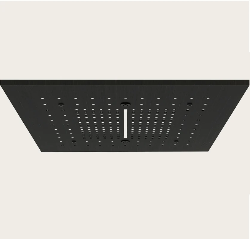 Накладная панель, Gessi, Afilo, для многофункциональной душевой системы, шг 500*500, цвет-Aged Bronze