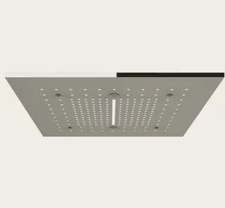 Накладная панель, Gessi, Afilo, для душевой системы, шг 500*500, цвет-Mirror Steel