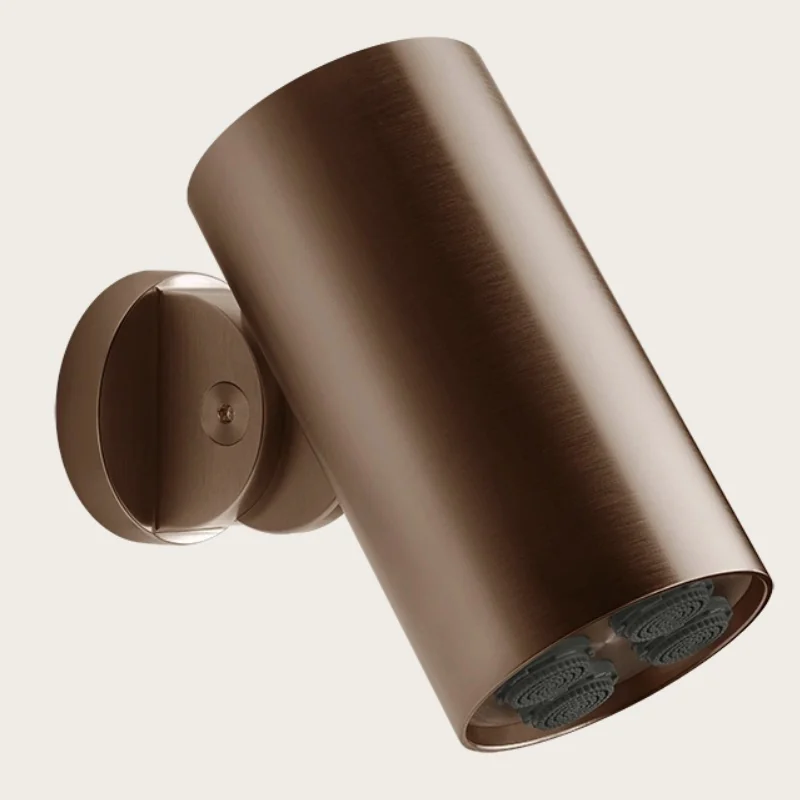 Верхний душ, Gessi, Spotwater Flessa, 79*79, цвет-Copper Brushed PVD