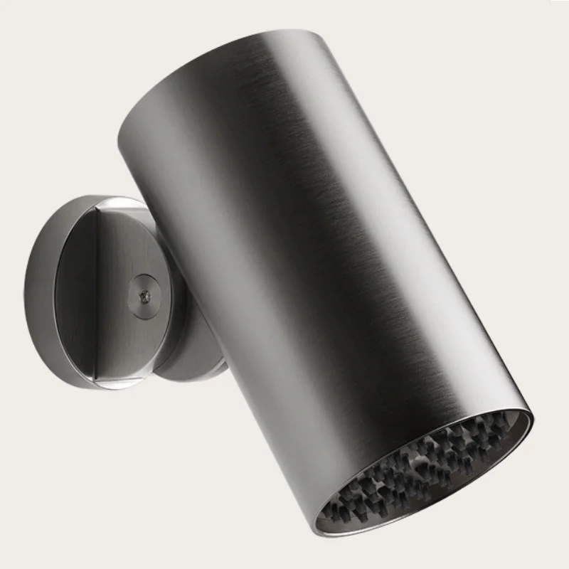 Верхний душ, Gessi, Spotwater Flessa, 79*79, цвет-Steel Brushed