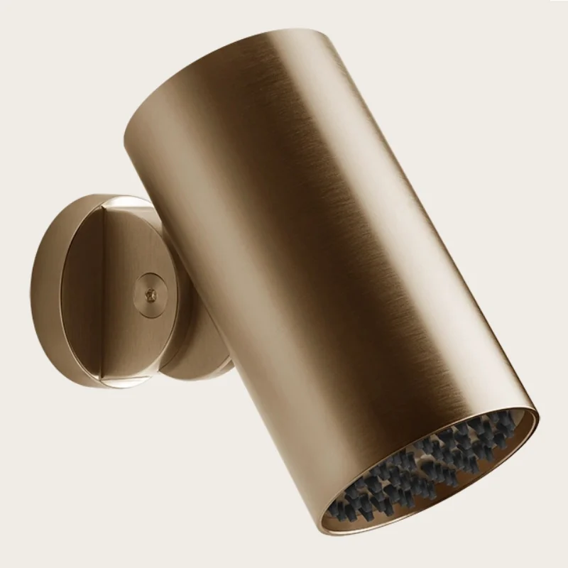 Верхний душ, Gessi, Spotwater Flessa, 79*79, цвет-Warm Bronze Brushed PVD