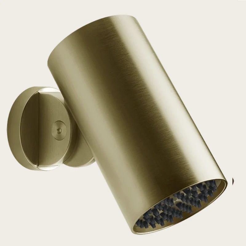 Верхний душ, Gessi, Spotwater Flessa, 79*79, цвет-Brushed Brass PVD