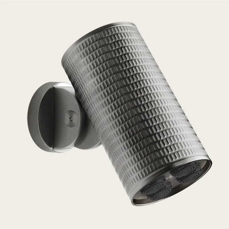 Верхний душ, Gessi, Spotwater Meccanica, 79*79, цвет-Steel Brushed