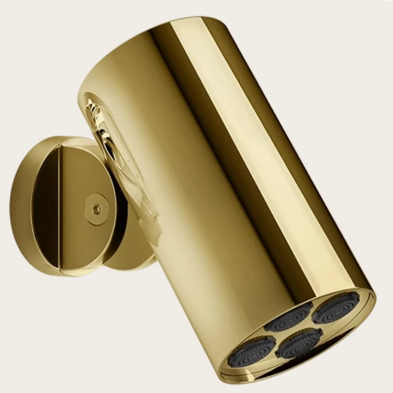 Верхний душ, Gessi, Spotwater, 79*79, цвет-Gold PVD