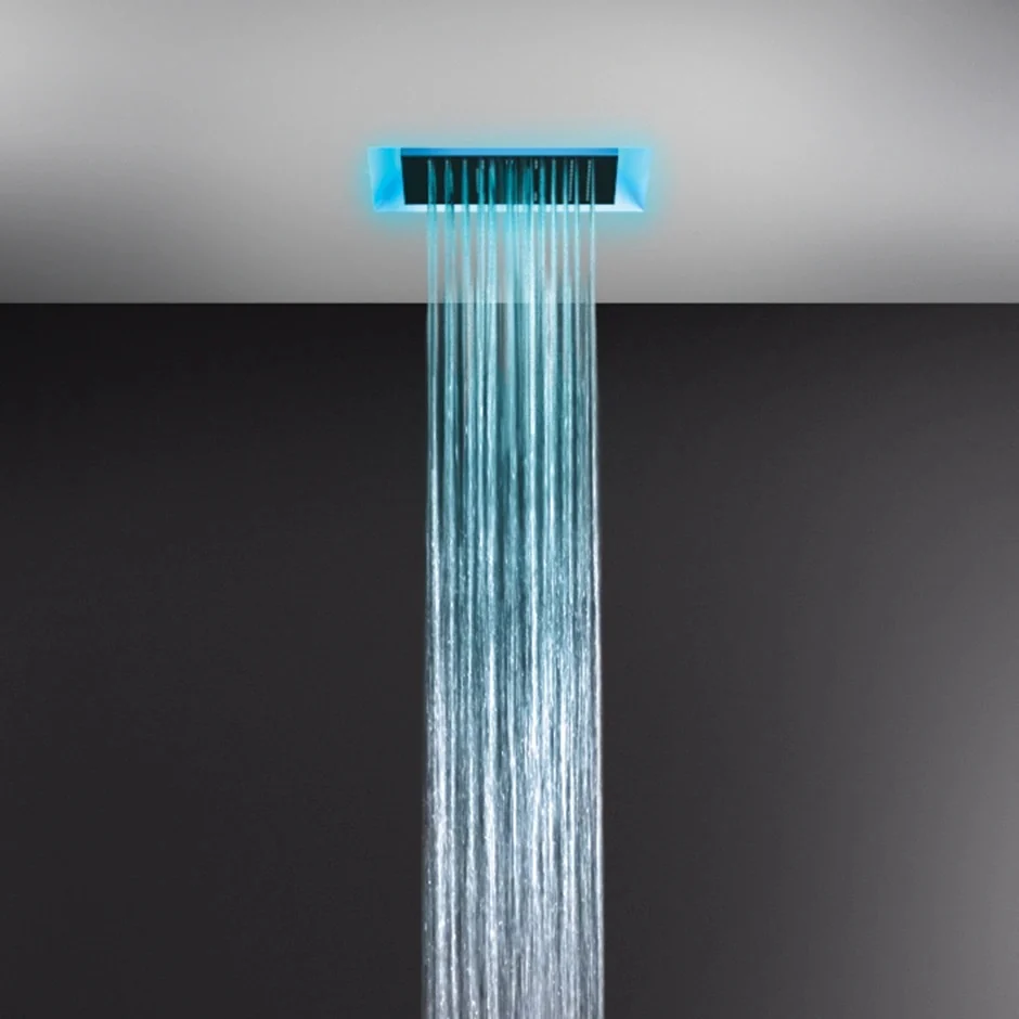 Душевая система, Gessi, Afilo, 300*300, цвет-белый матовый
