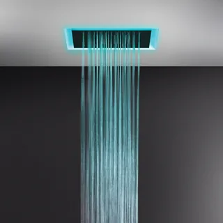 Душевая система, Gessi, Afilo, 500*500, цвет-белый матовый