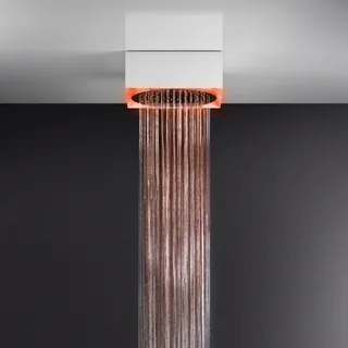 Душевая система, Gessi, Afilo, шг 350*350, цвет-белый матовый — иконка