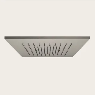 Накладная панель, Gessi, Minimali, для душевой системы, 350*350, цвет-Steel Brushed