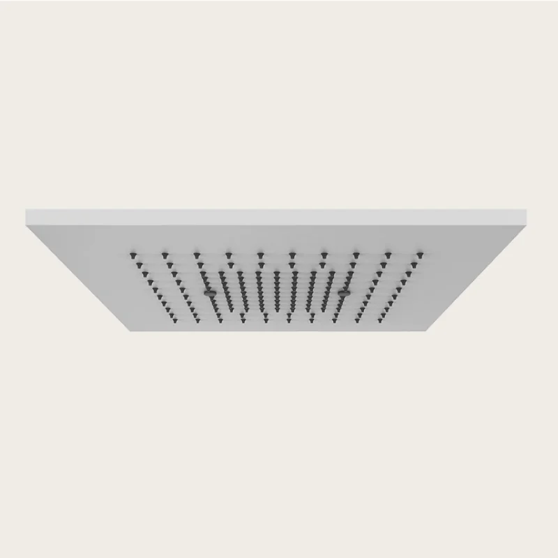 Накладная панель, Gessi, Minimali, для душевой системы, 350*350, цвет-белый матовый